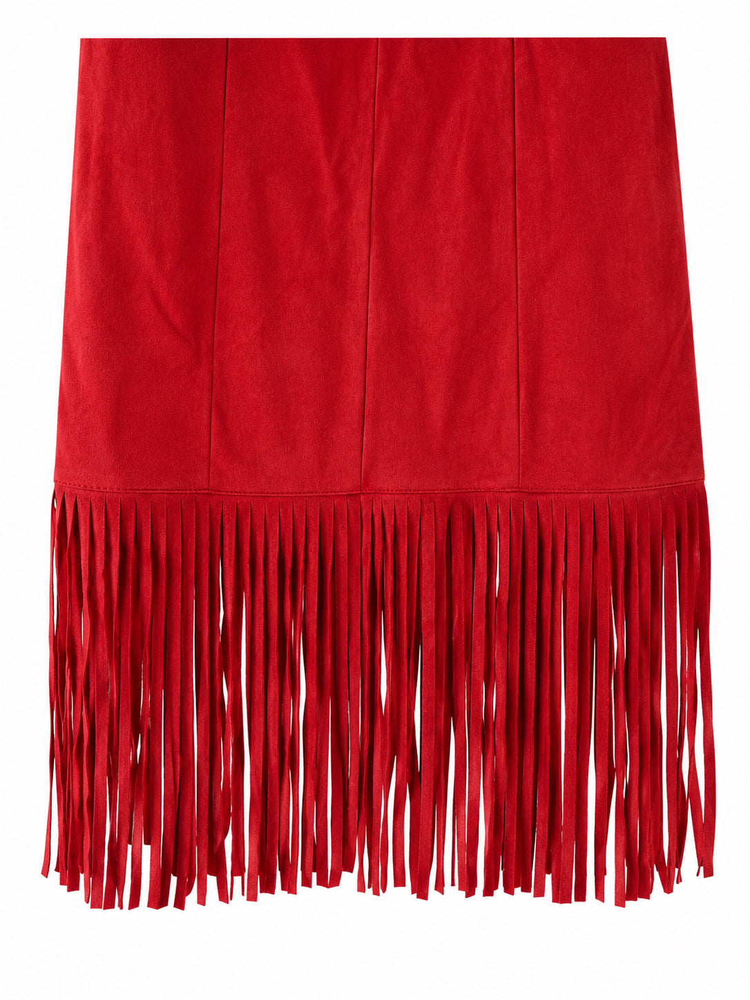 Be Jealous Red Suede Dress  image 2