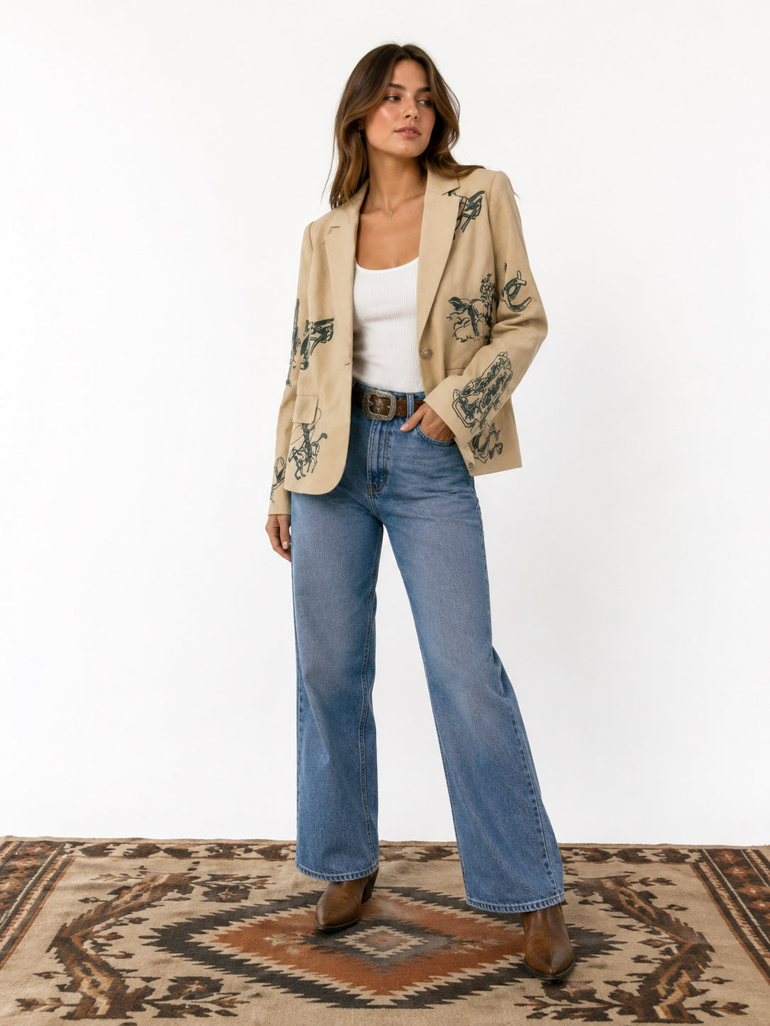 Take All My Money Cream Blazer  image 0