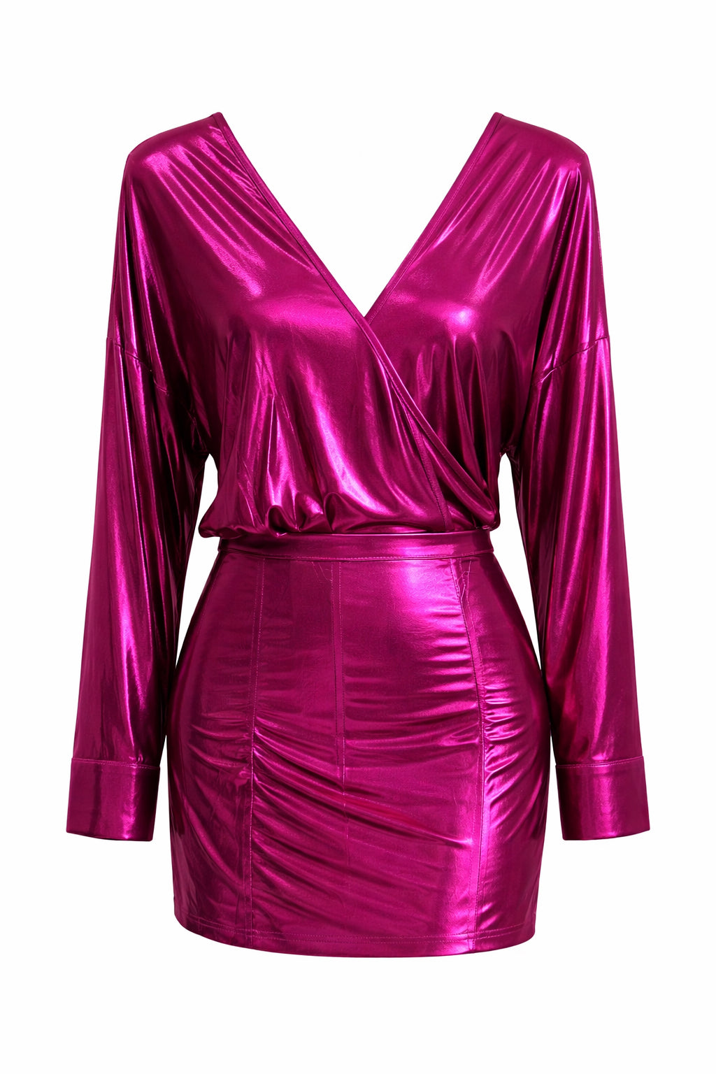 Vegas Vibes Magenta Dress image 1