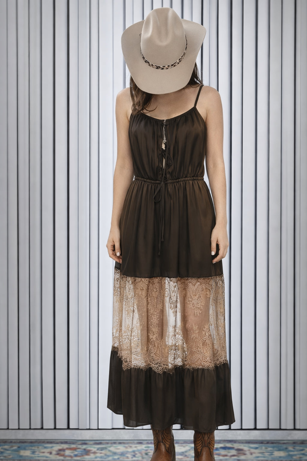 Maple Blossom Satin Skirt image 1