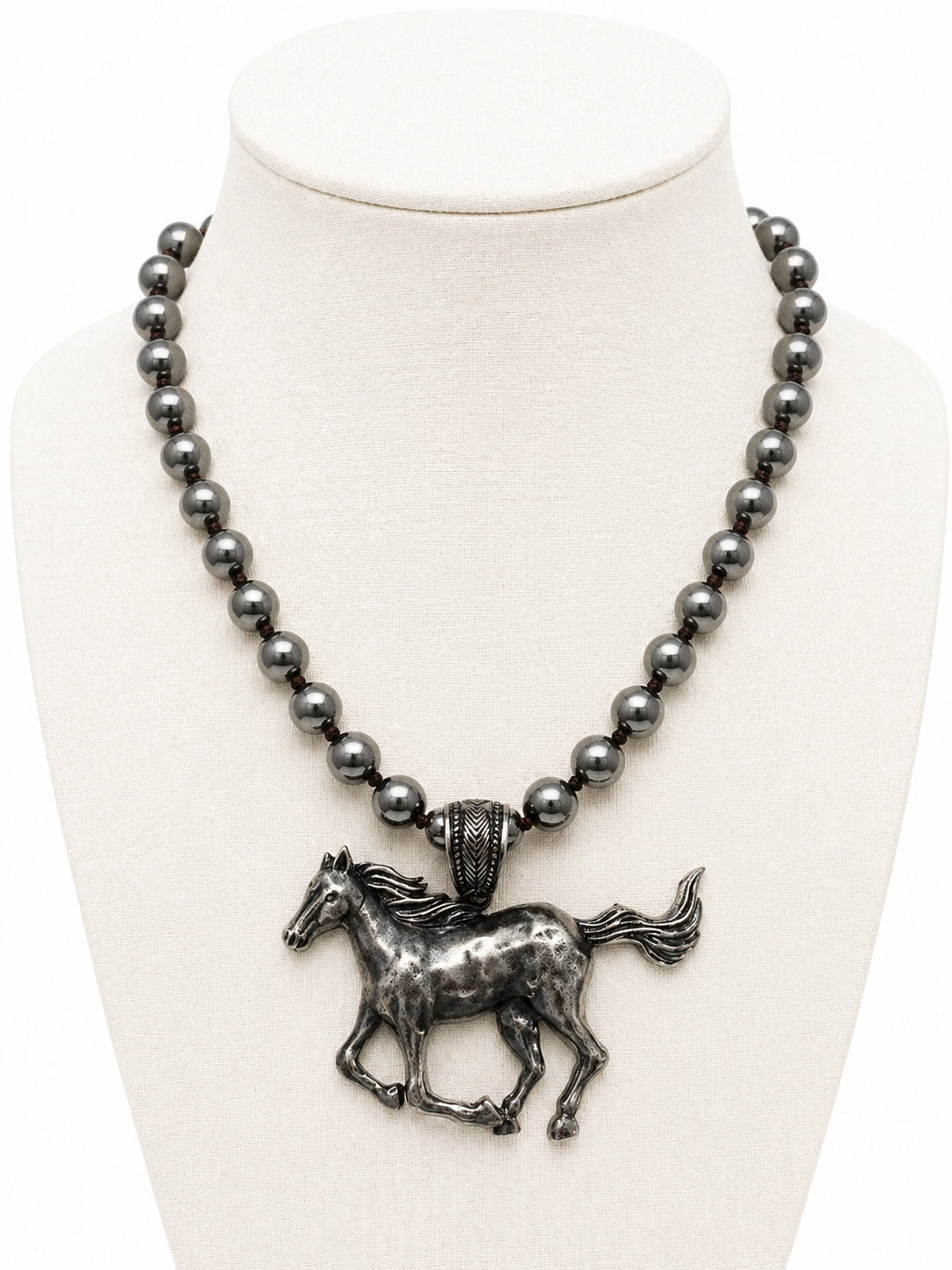 Silver Horse Necklace  image 0