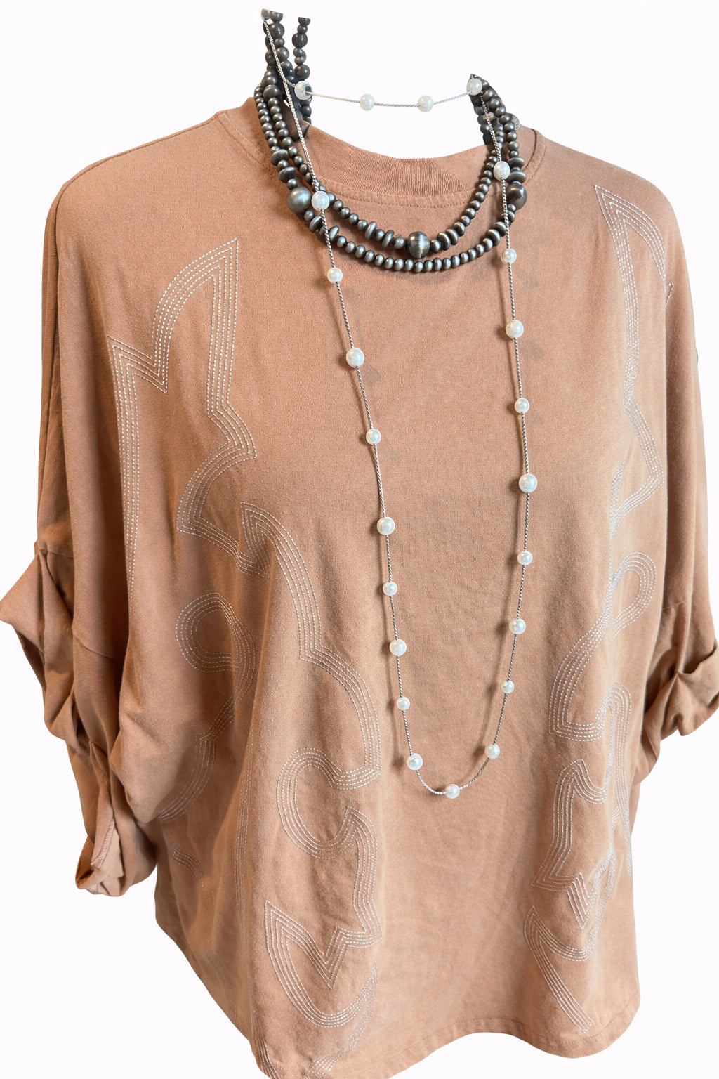 Wild Sand Boot Stitch Top image 1