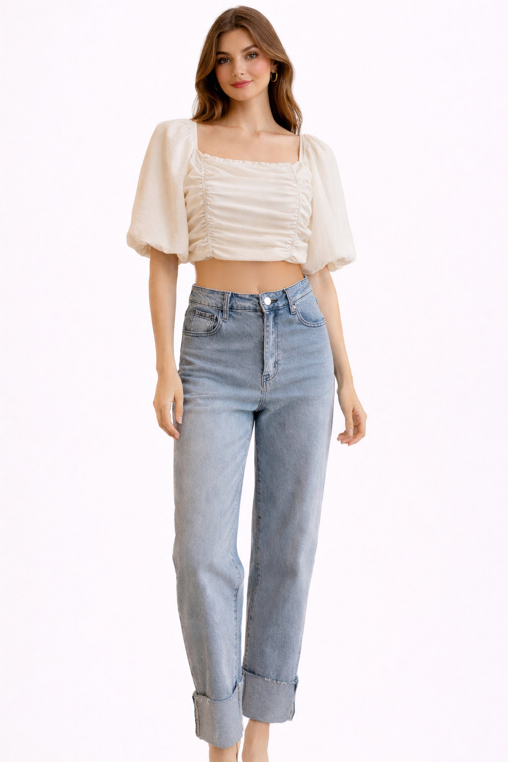 Sassy Britches Cuffed Jeans  image 0