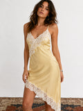 Ray Of Sunshine Satin Dress image 0