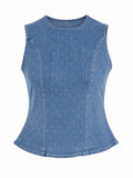 Prairie Sky Denim Top  image 0