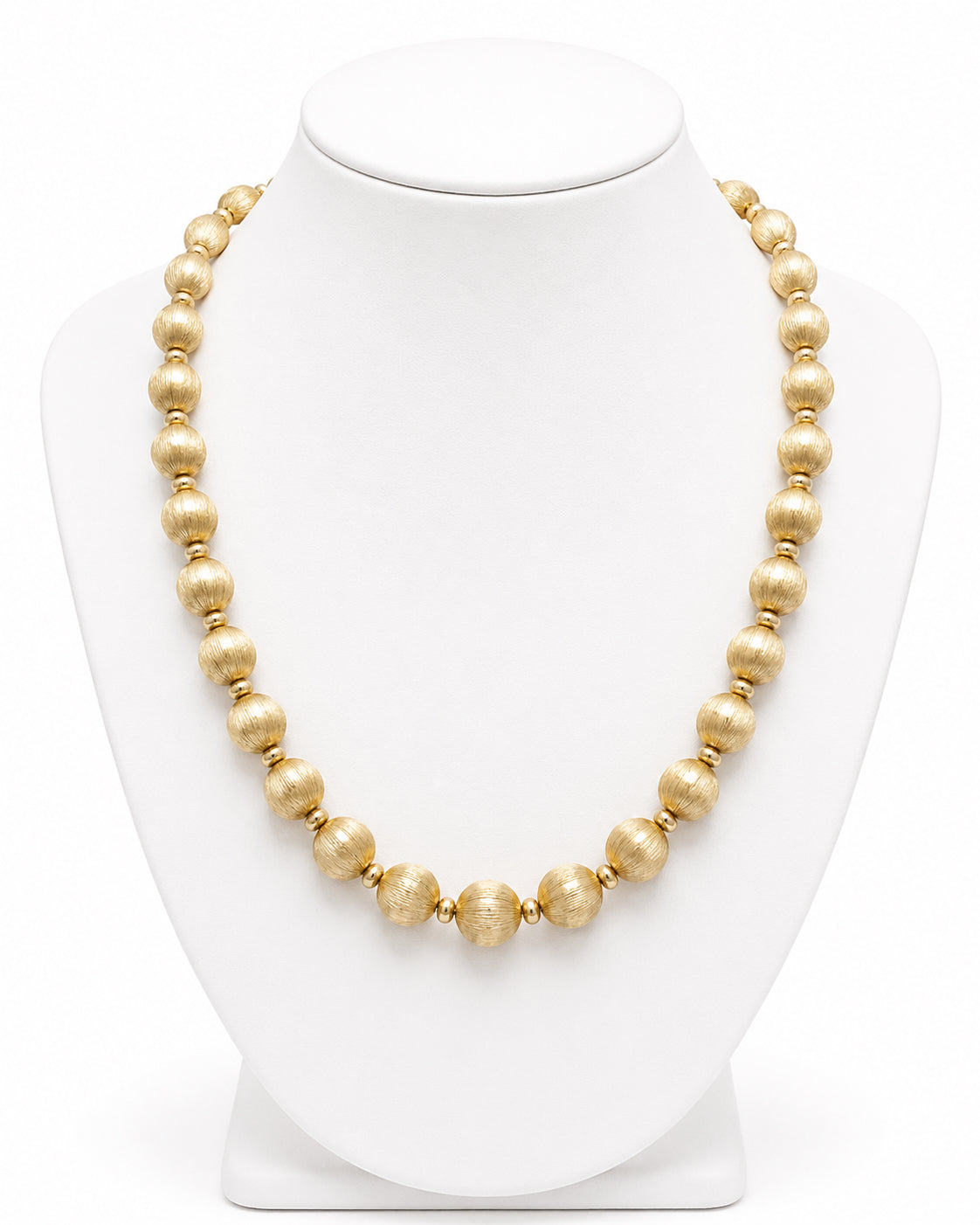 Gold Beaded Necklace  image 0