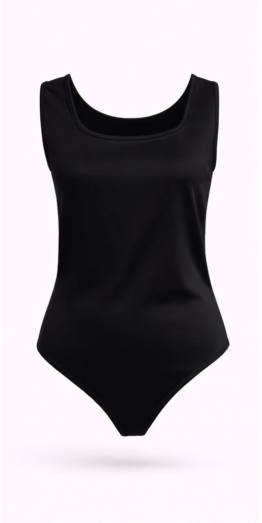 Silhouette Black Bodysuit image 1