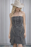 Tux & Tonic Charcoal Mini Dress image 0