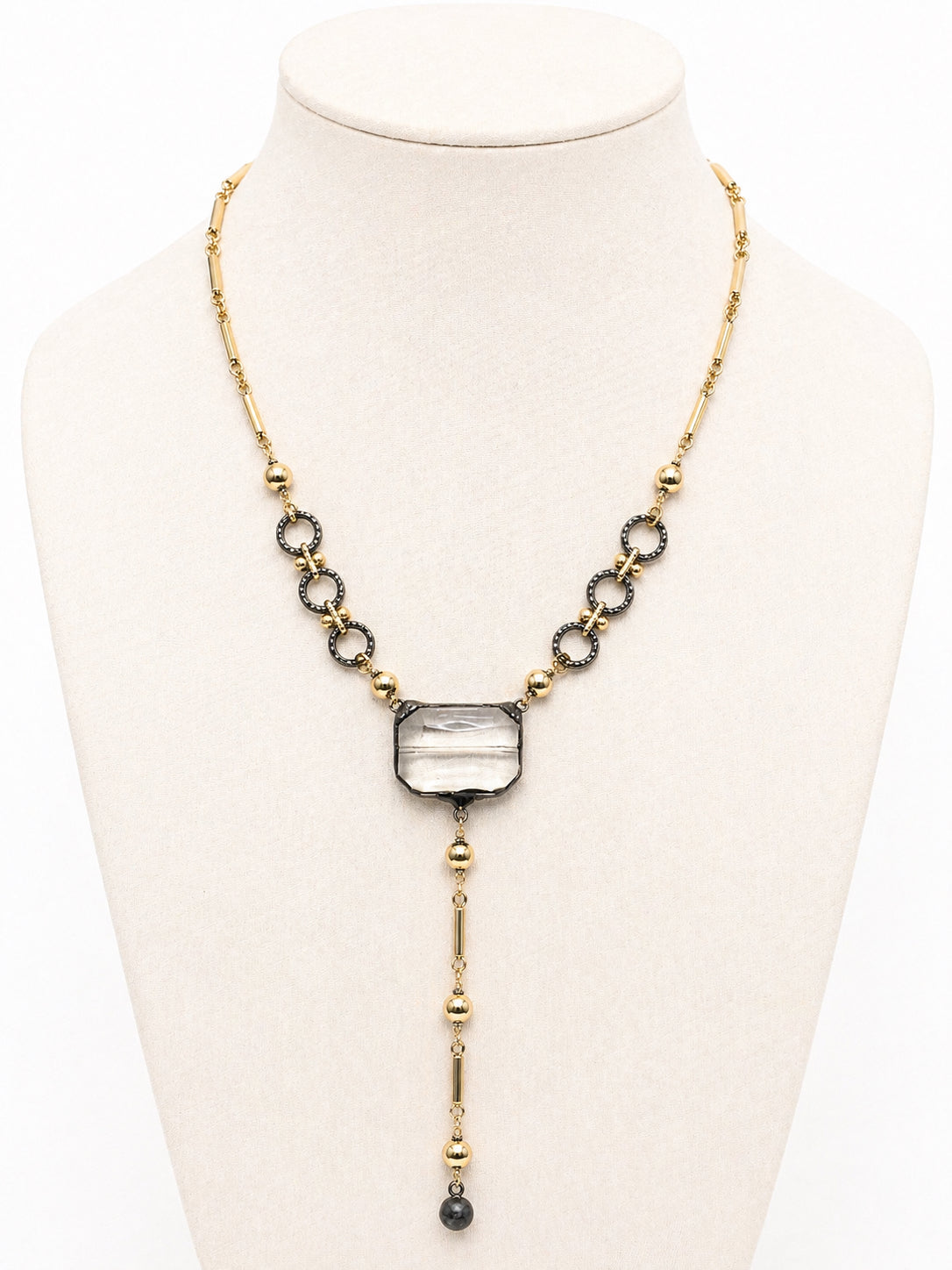Gold Quartz Necklace  image 0