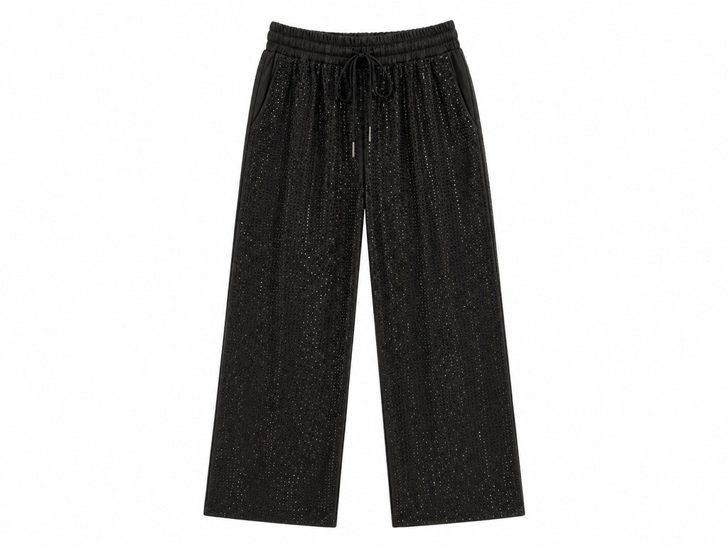 Forsaken Mistake Black Bling Pants image 1