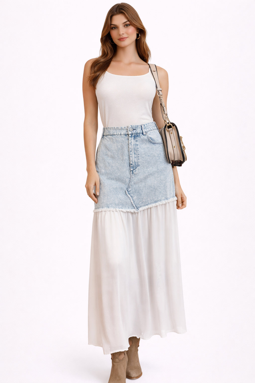 Summer Breeze Denim Skirt  image 0