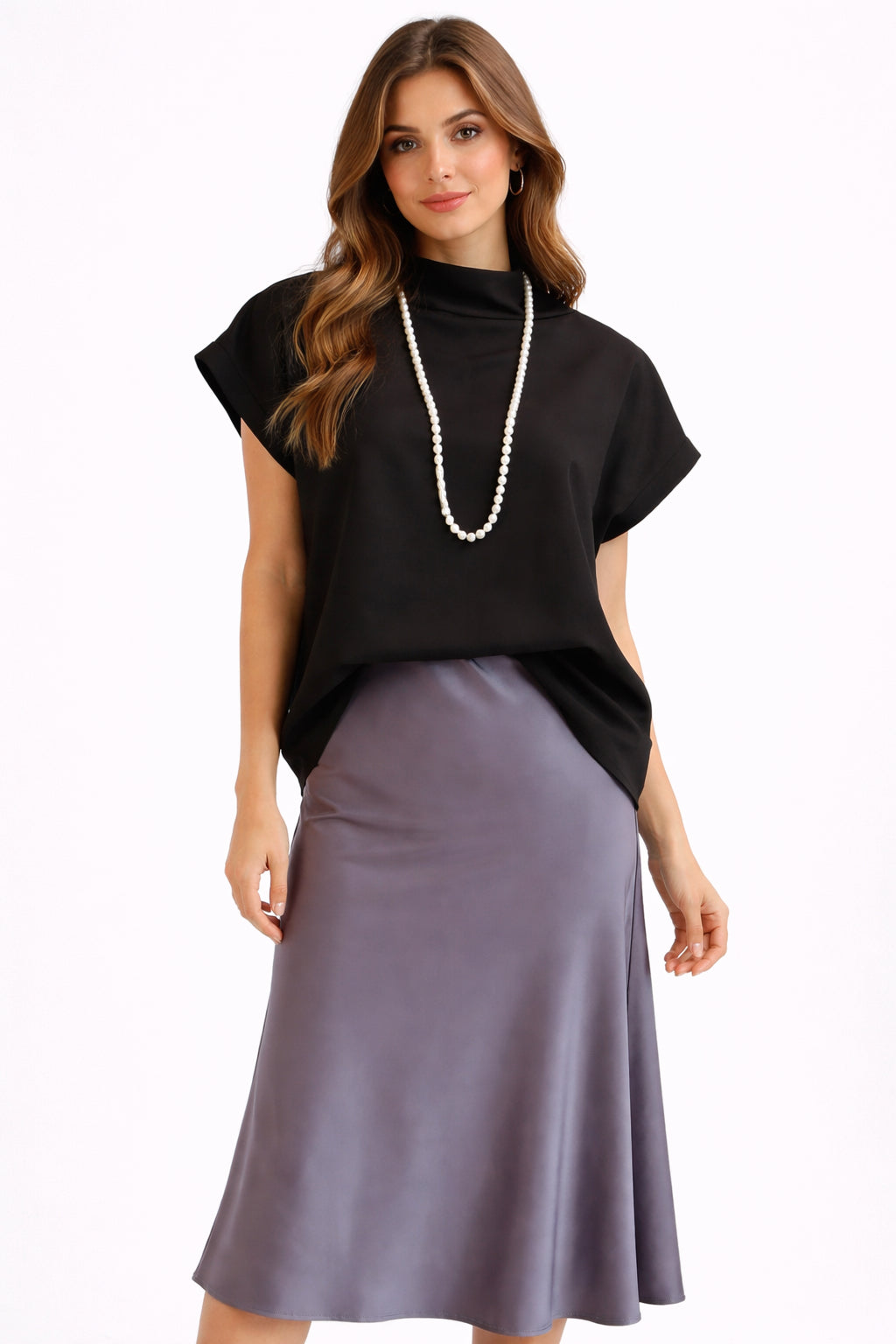 Spring Love Satin Mini Skirt  image 0