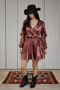 Espresso Martini Satin Dress image 0