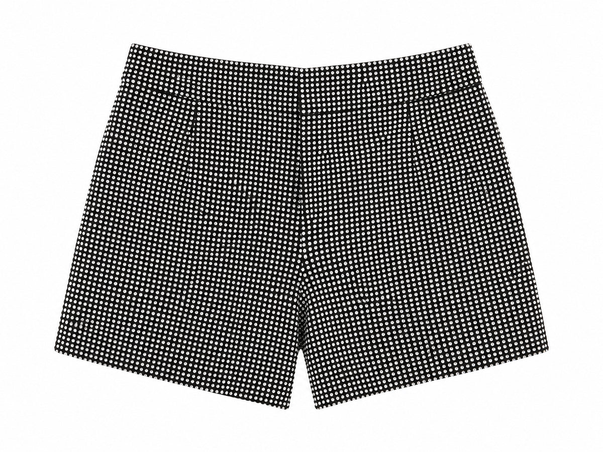 Burning Diamonds Black Bling Shorts  image 1