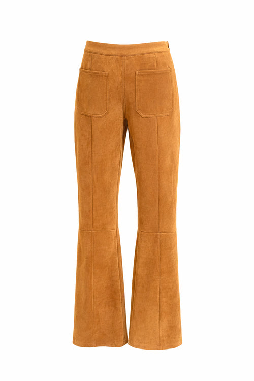 A Shot of Whiskey Camel Boot Cut Pant  image 1