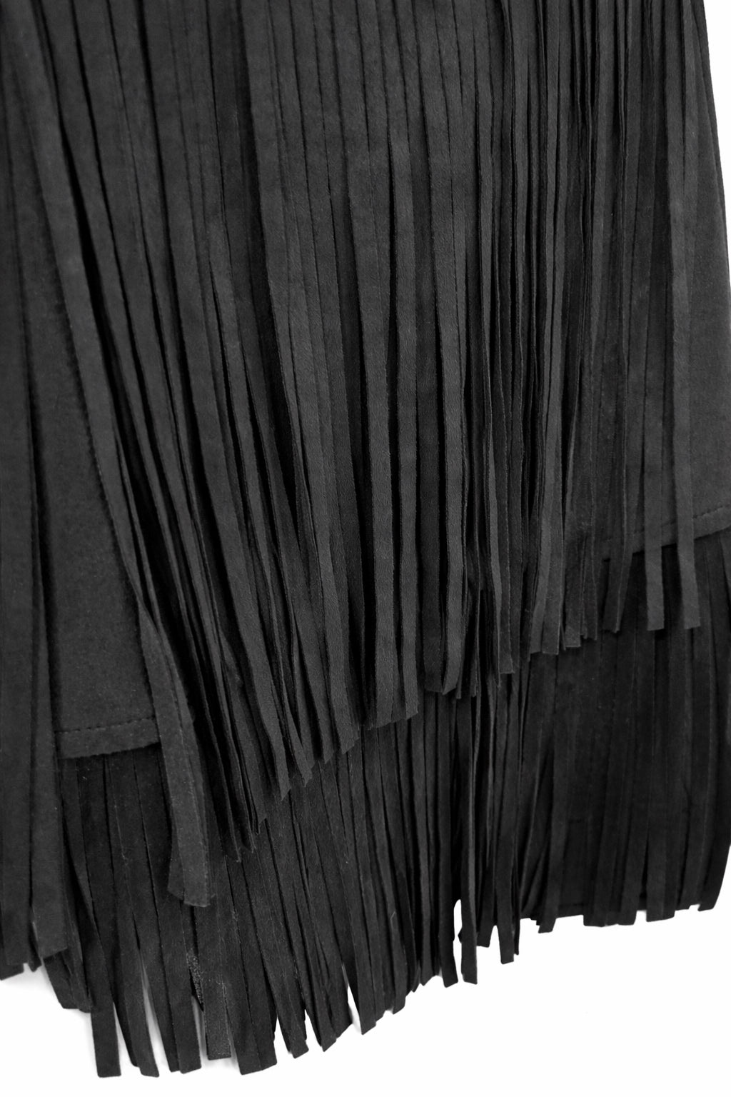 Outlaw Elegance Black Fringe Top image 1