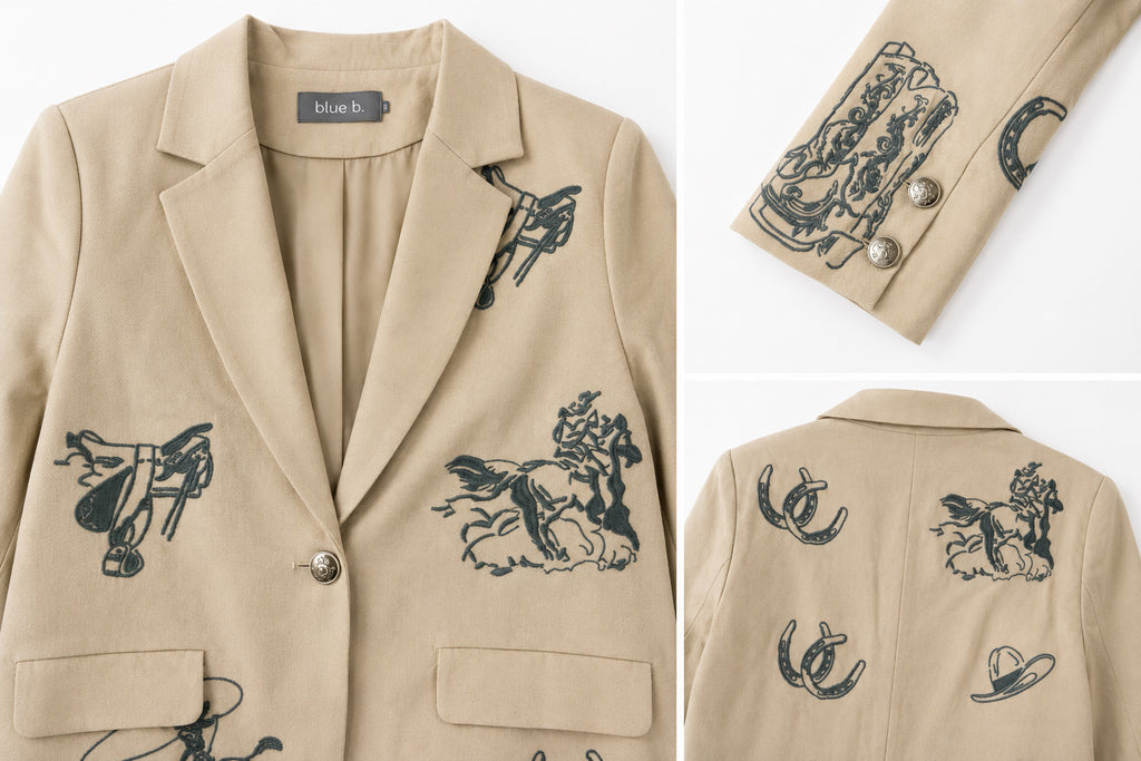 Take All My Money Cream Blazer  image 1