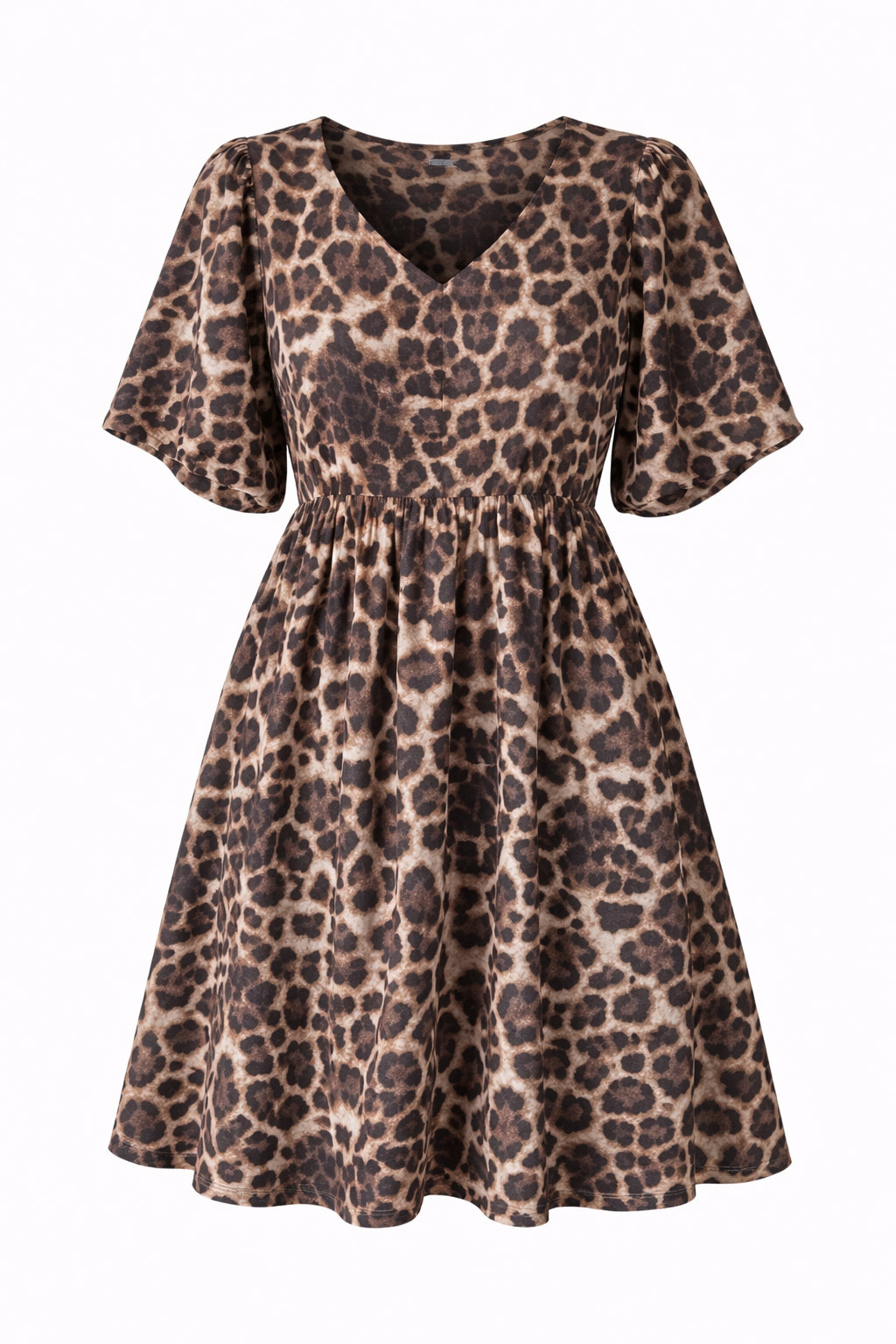 Saloon Siren Leopard Dress image 1