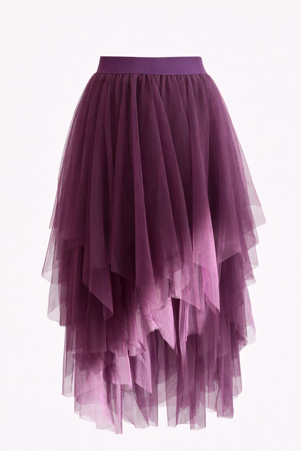 Linda Purple Tulle Skirt image 1