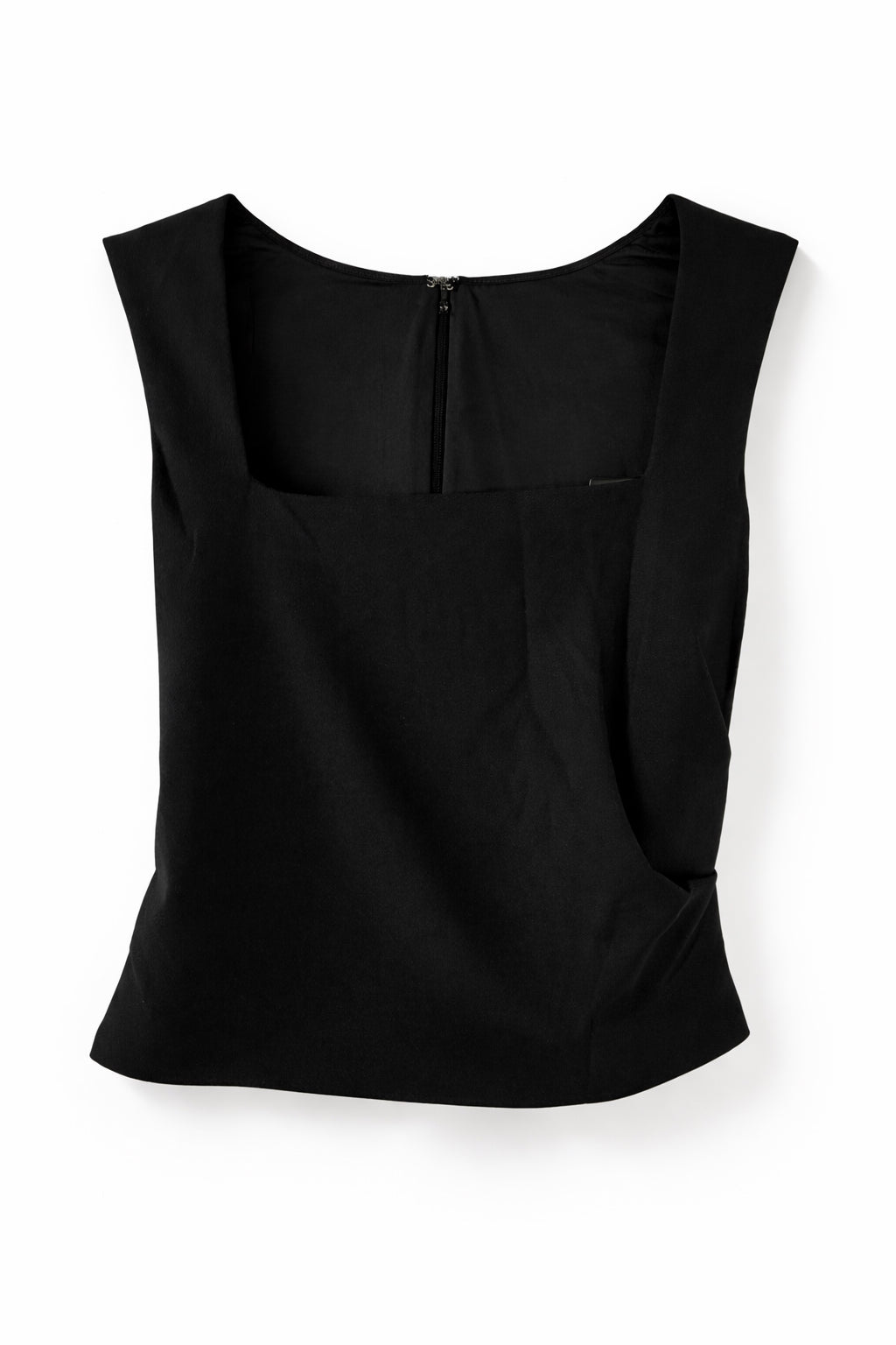 Hot 2 Touch Black Square Neck Top  image 1