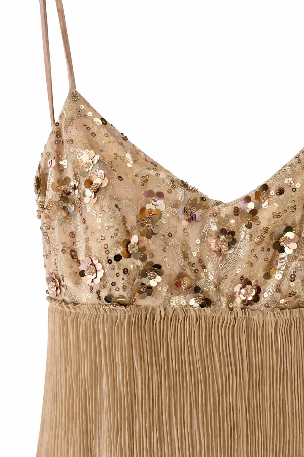 Reserved In Gold Dress  image 1