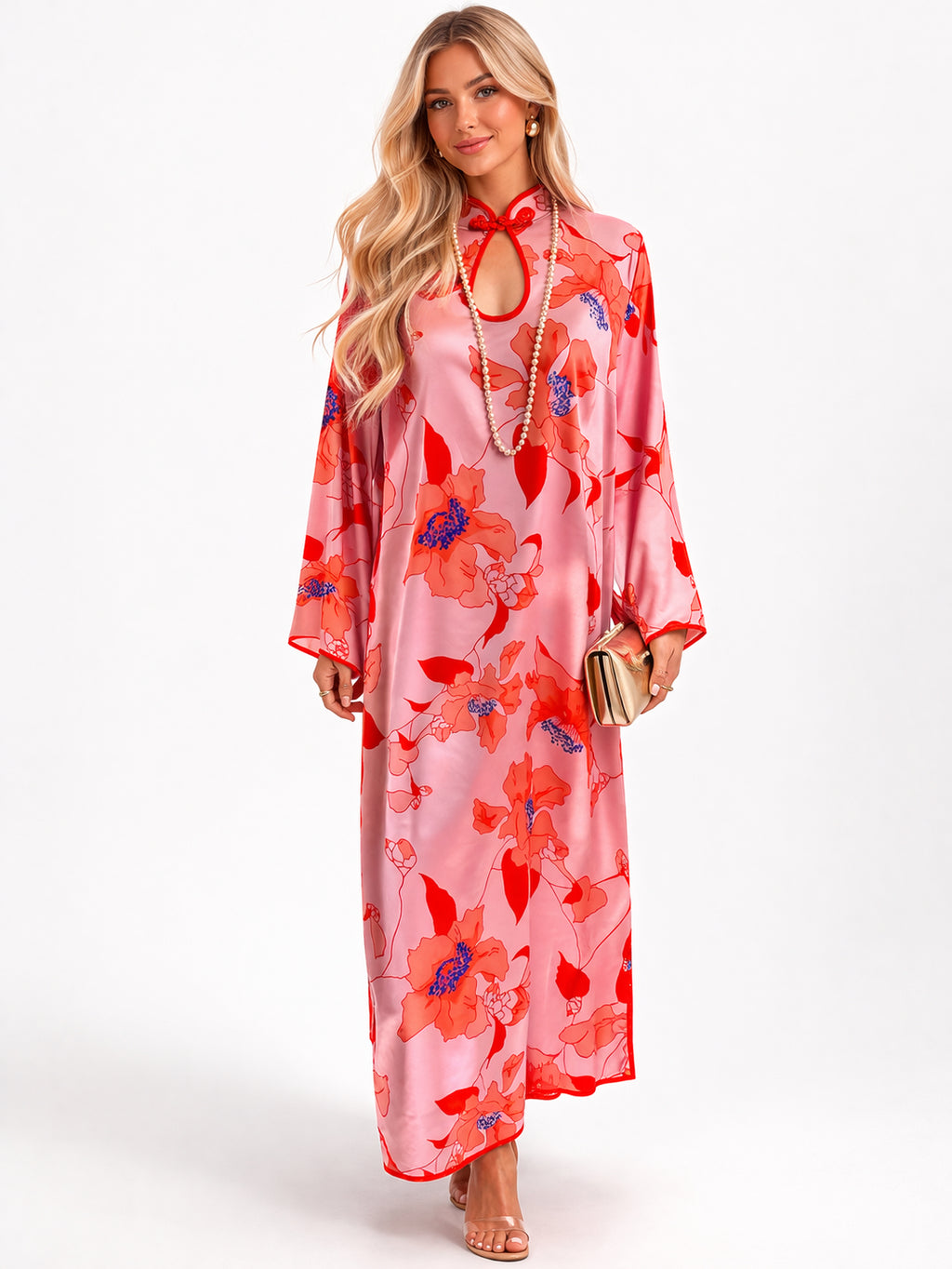 Elegance Blooms Maxi Dress image 0