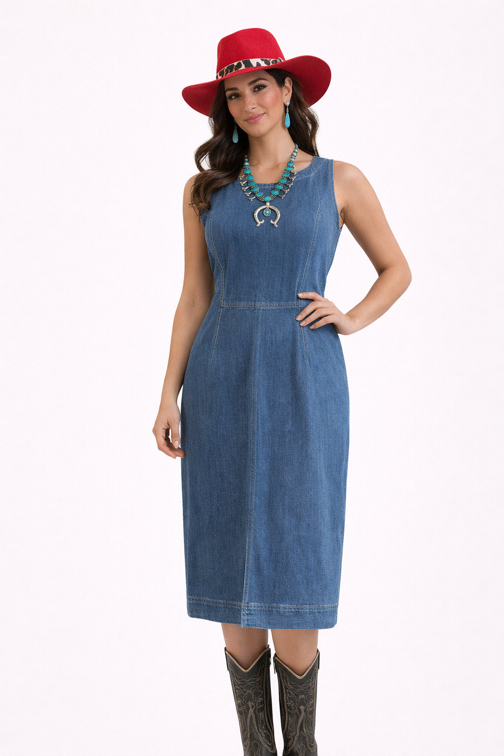 Cool Blues Denim Dress image 0