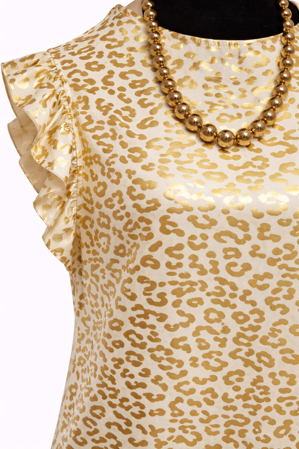 Gold Leopard Top image 1