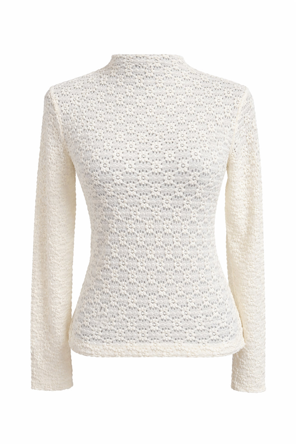 Stockyard Sweetheart Ivory Lace Top image 0