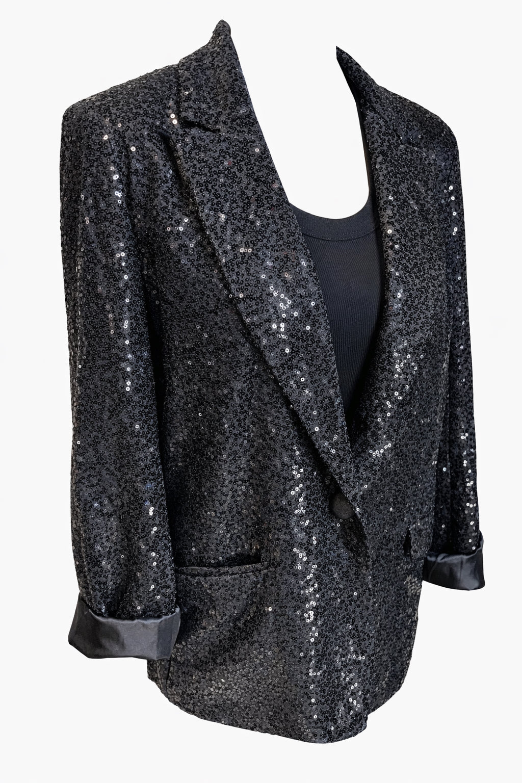 Top Of My Game Sequin Blazer image 0