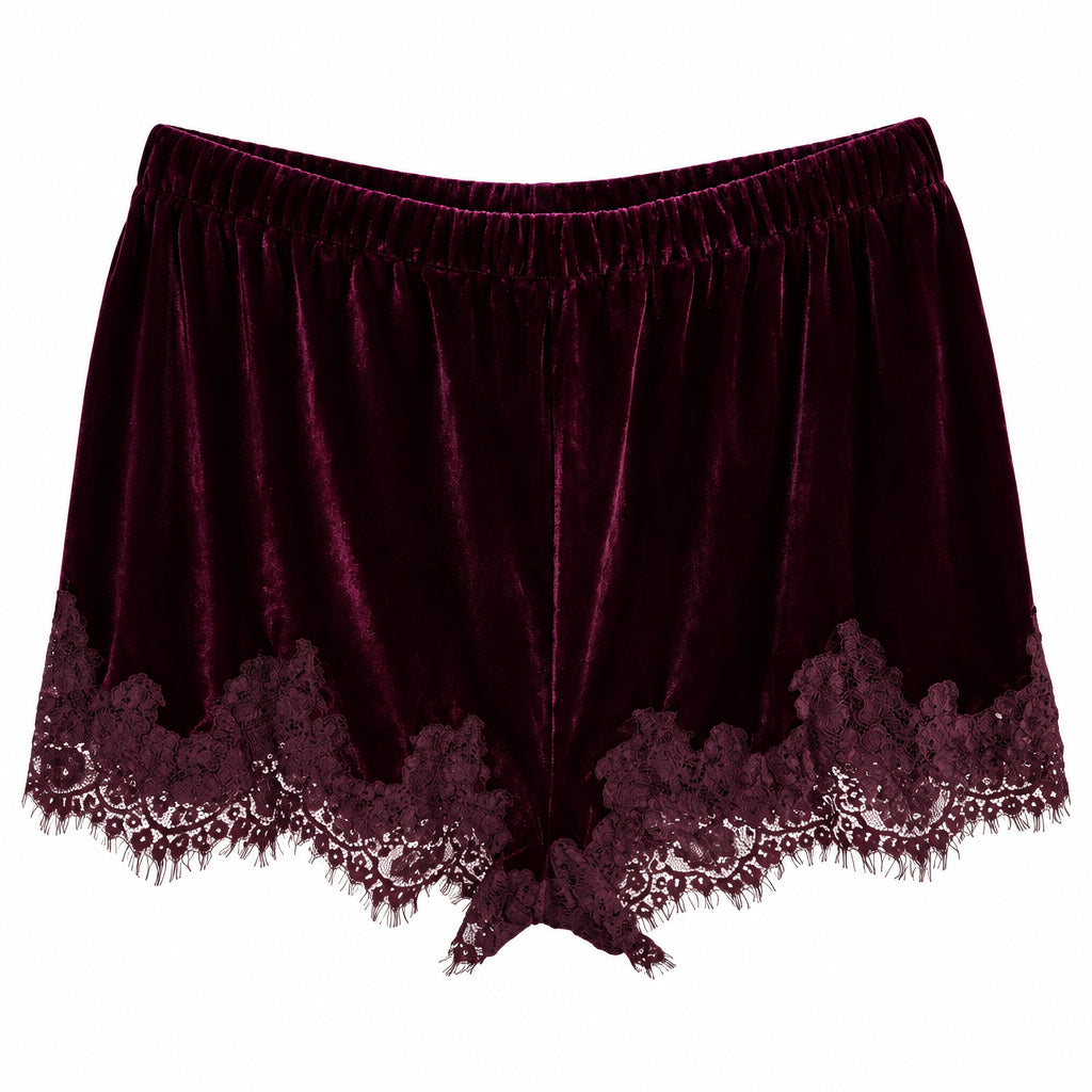 The Velvet Affair Lace Shorts