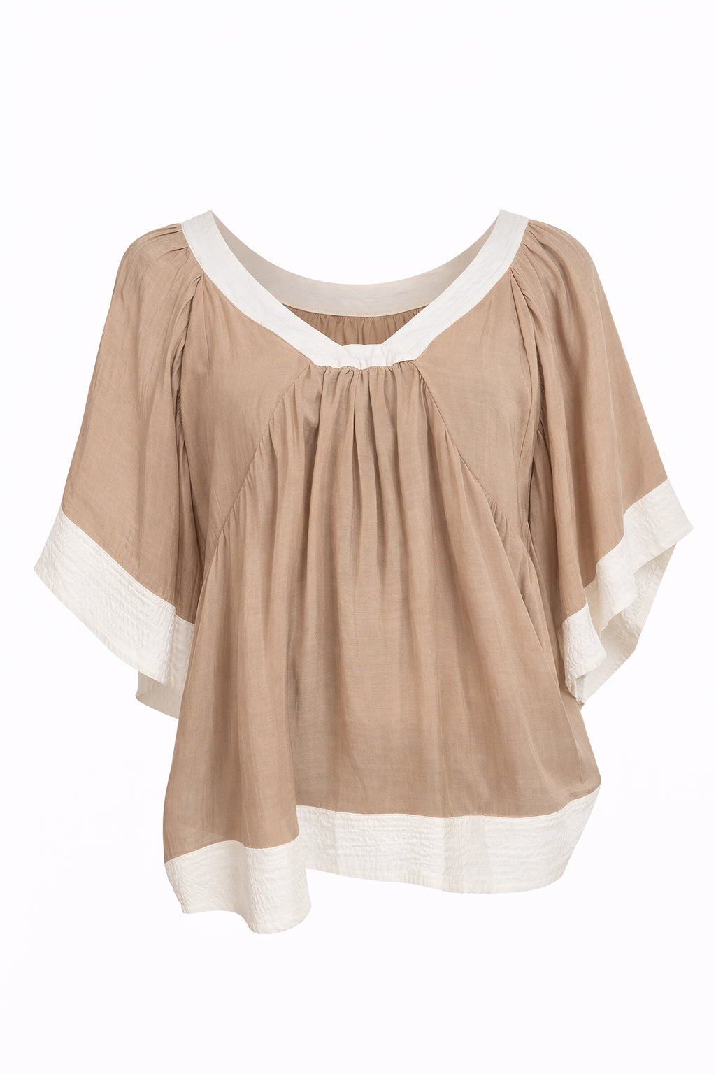 CoCo Cowgirl Taupe Top  image 1