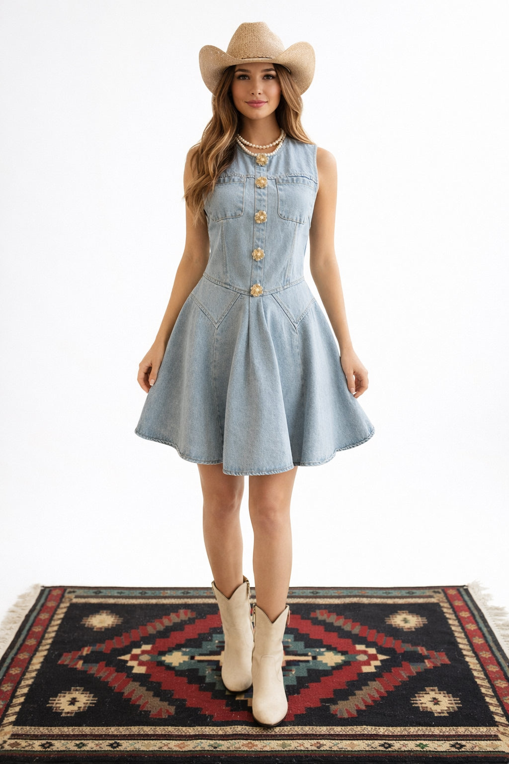 Denim & Diamonds Dress image 0