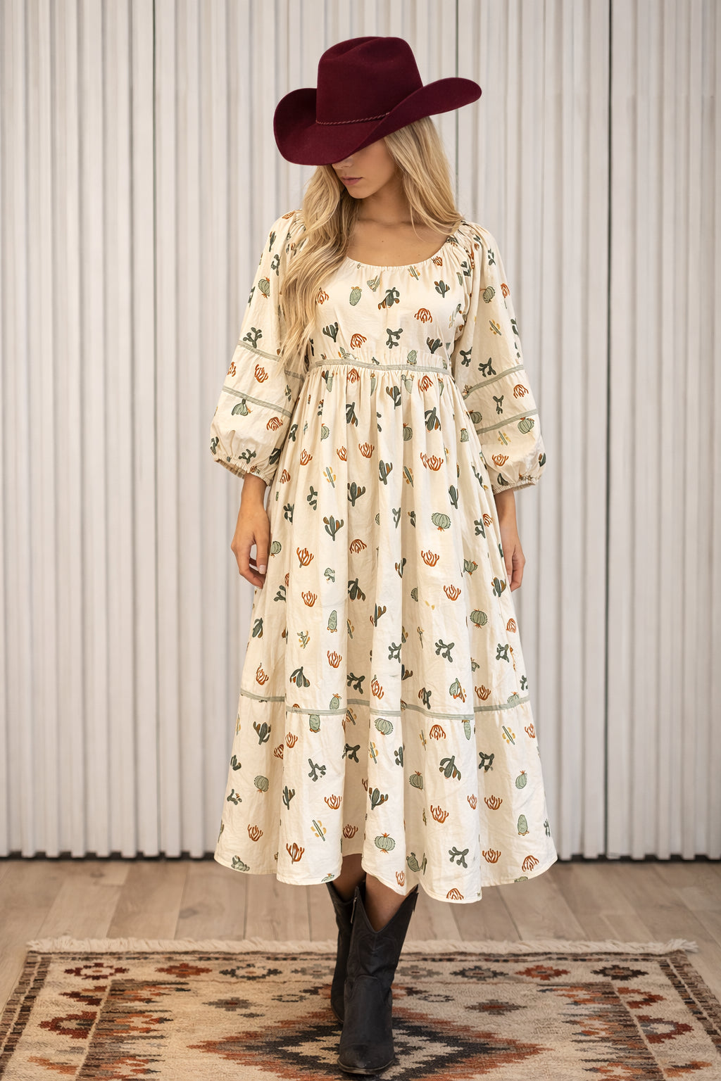 Desert Summer Cactus Dress image 0