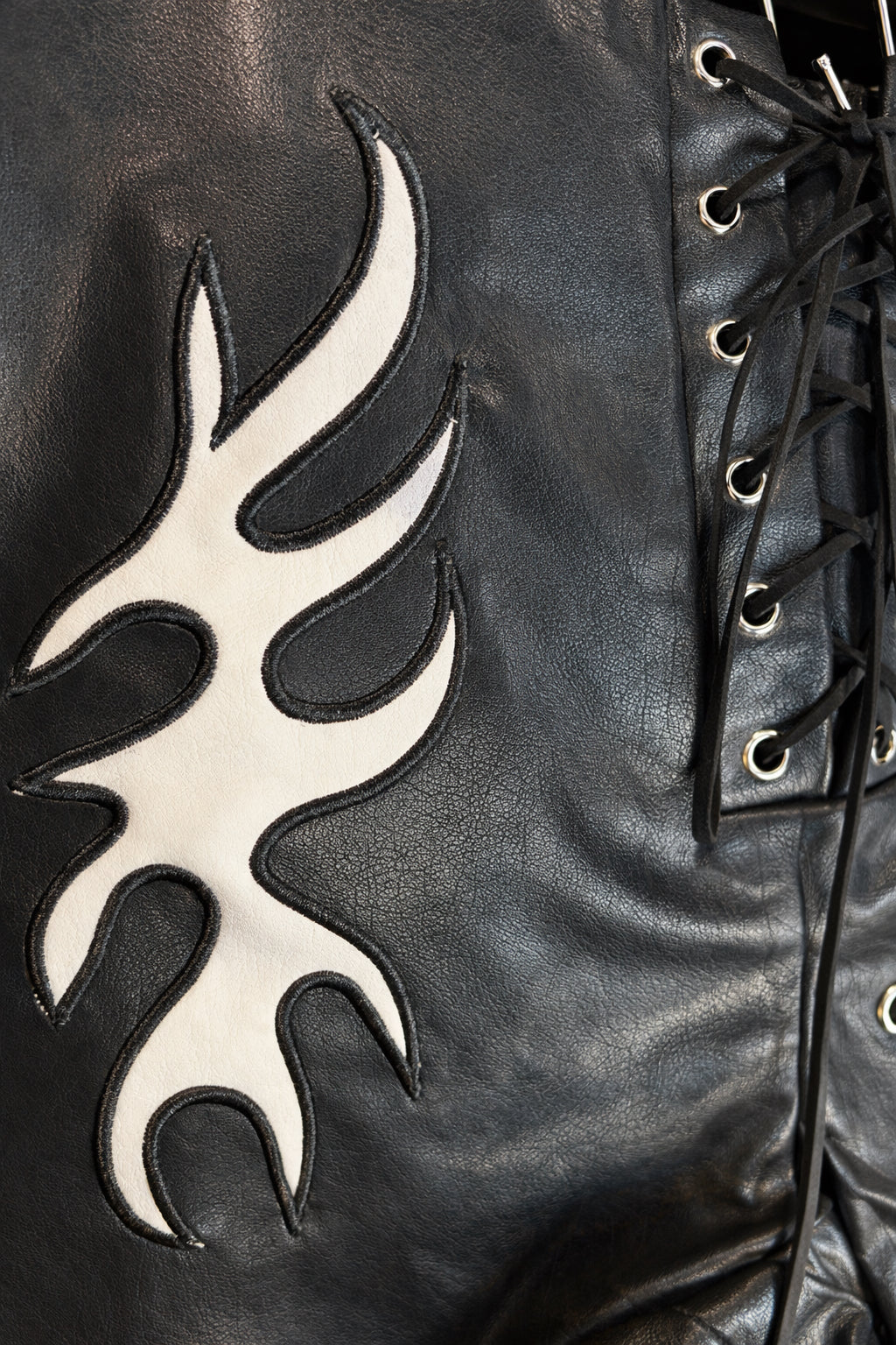 Outlaw Flames Black Shorts  image 1