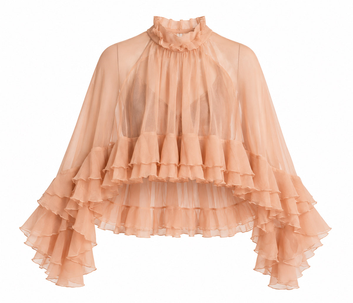 Peachy Feels Multi - Teir Top  image 1