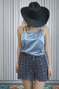 Heading Out Bling Denim Shorts image 0