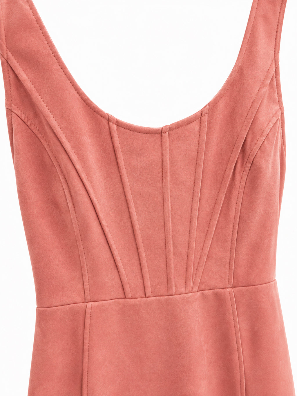 The Blushing Outlaw Faux Leather Dress image 2