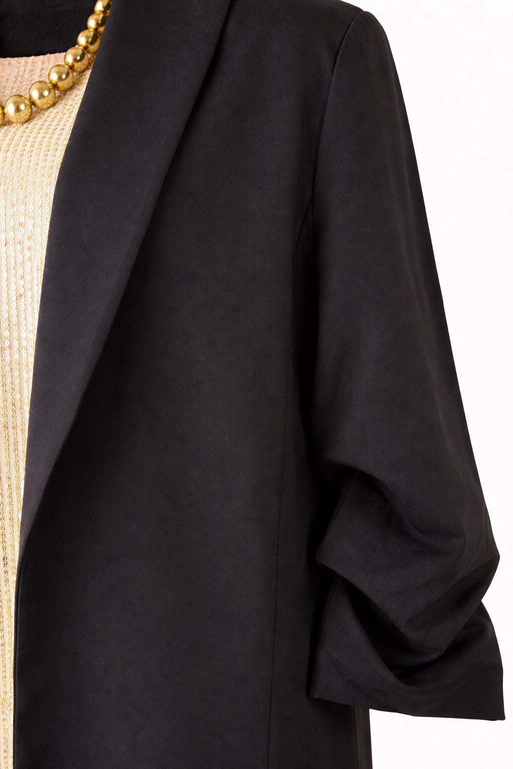 Ambitious Deal Black Blazer  image 1