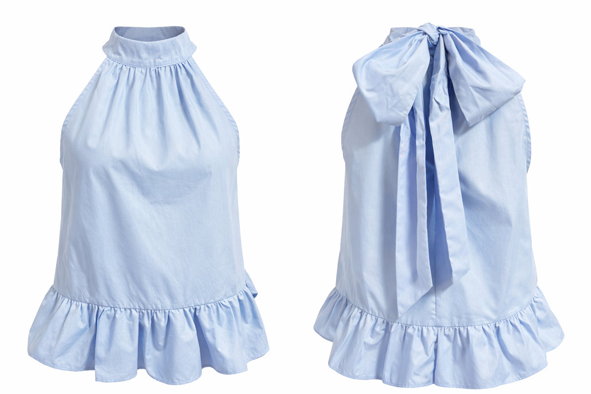 Ranch Waters Baby Blue Top  image 0