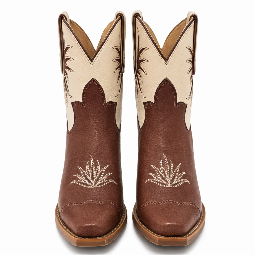 Desert Bloom Boots Saddle Lace image 1