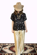 Ready For Vegas Black Sequin Top image 0
